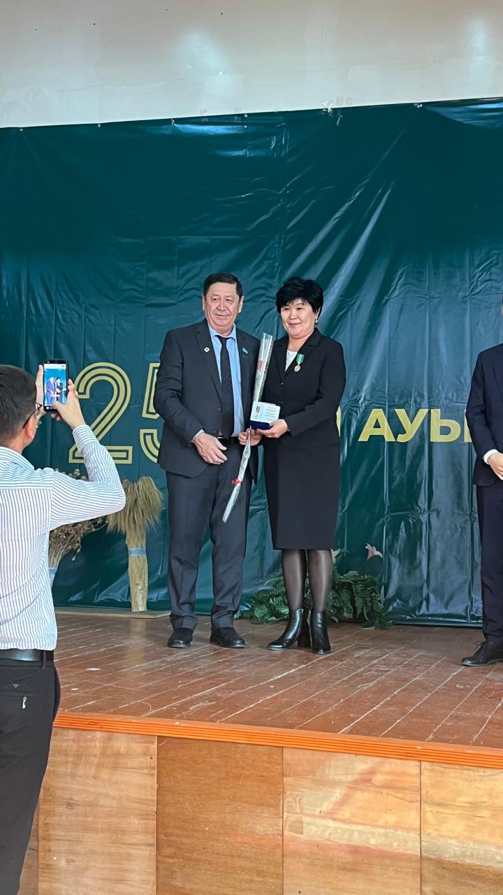 Ученых Аграрного факультета наградили в региональном филиале партии «Ауыл»