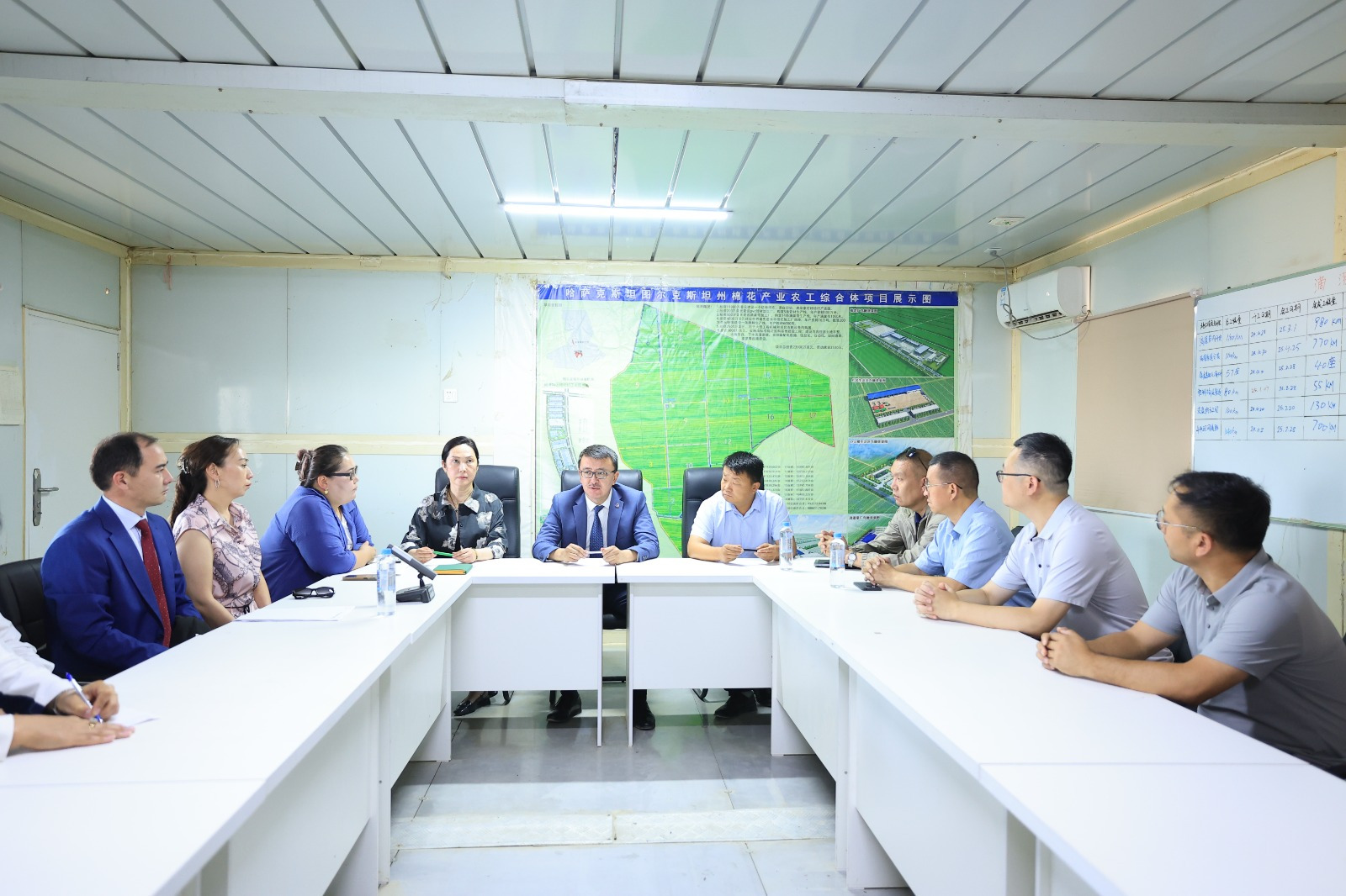 Scientists of the Agrarian Faculty took part in a working trip to the subsidiary of LIHUA GROUP &quot;Turkestan Cotton Agro-Industrial Complex&quot;