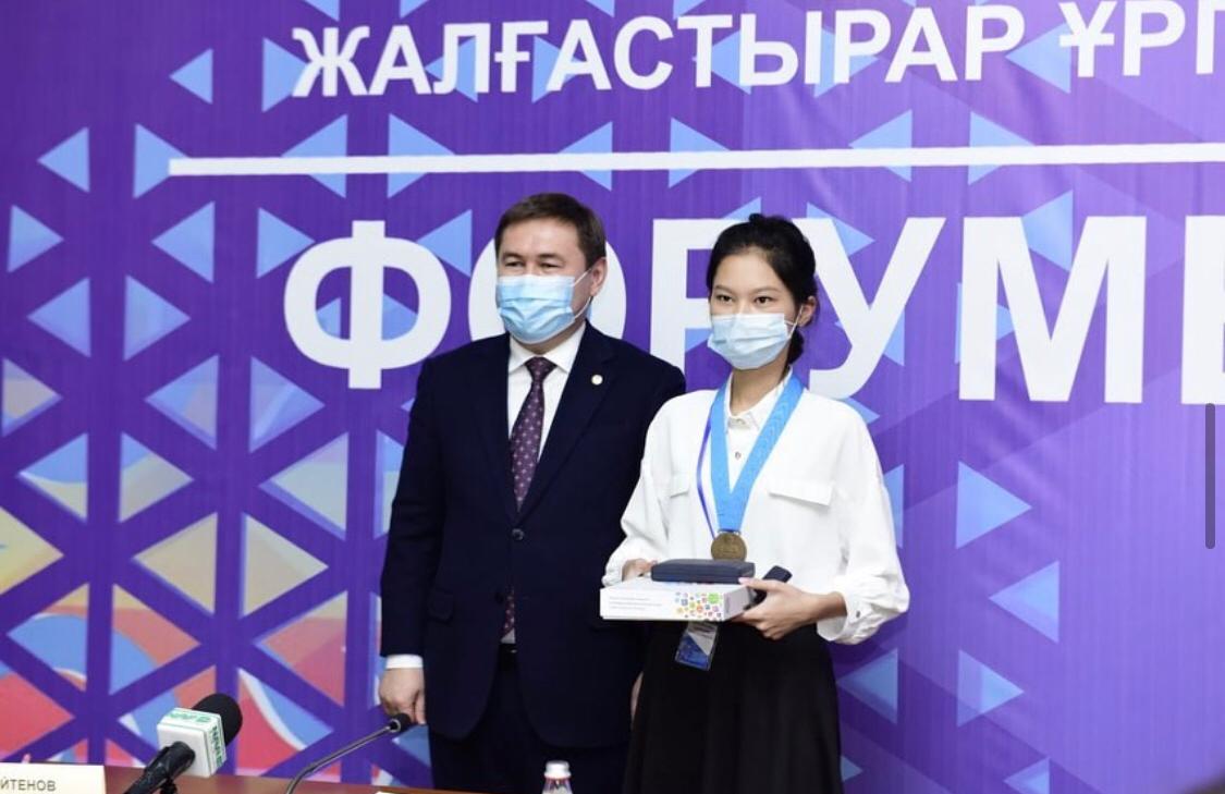 ШЫМКЕНТТЕ 10 ҮЗДІК ЖАСҚА «ЕЛБАСЫ МЕДАЛІ» ТАБЫСТАЛДЫ