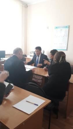 Meeting about the rules of academic ethics of the university
