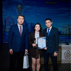 Студентіміз республикалық байқауда І дәрежелі диплом иегері атанды