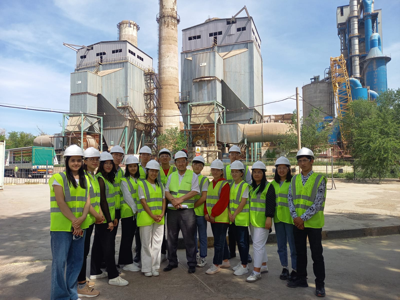 Excursion to the production site of «Standard Cement» LLP