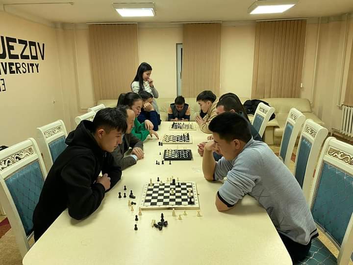 A chess tournament held among students