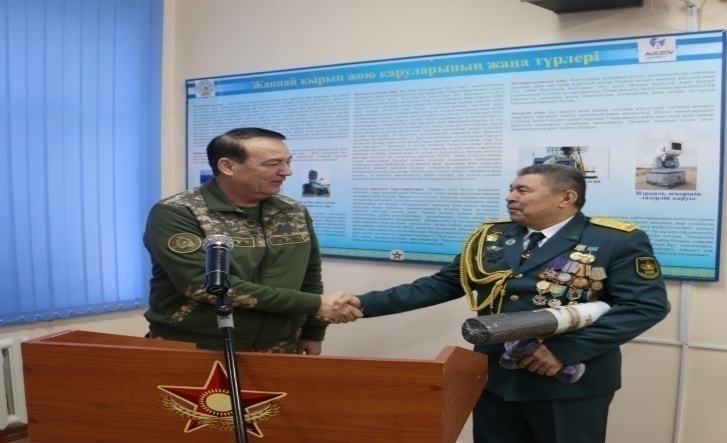 On February 15, 2022, at the Military Department of NAO&quot; training named after M. Auezov &quot;in honor of the 33rd anniversary of the withdrawal of Soviet troops from the Afghan Democratic Republic within the framework of the campaign&quot; Erlik tagzym