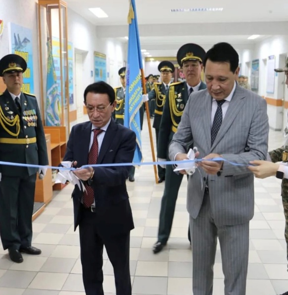 May 5, 2022 at the Military Department of the NAO&quot; training named after M. Auezov &quot;in honor of the 30th anniversary of the Armed Forces of the Republic of Kazakhstan, the days of&quot; Otan korgaushylar&quot;, the 77th anniversary of the end of the Great Patriotic 