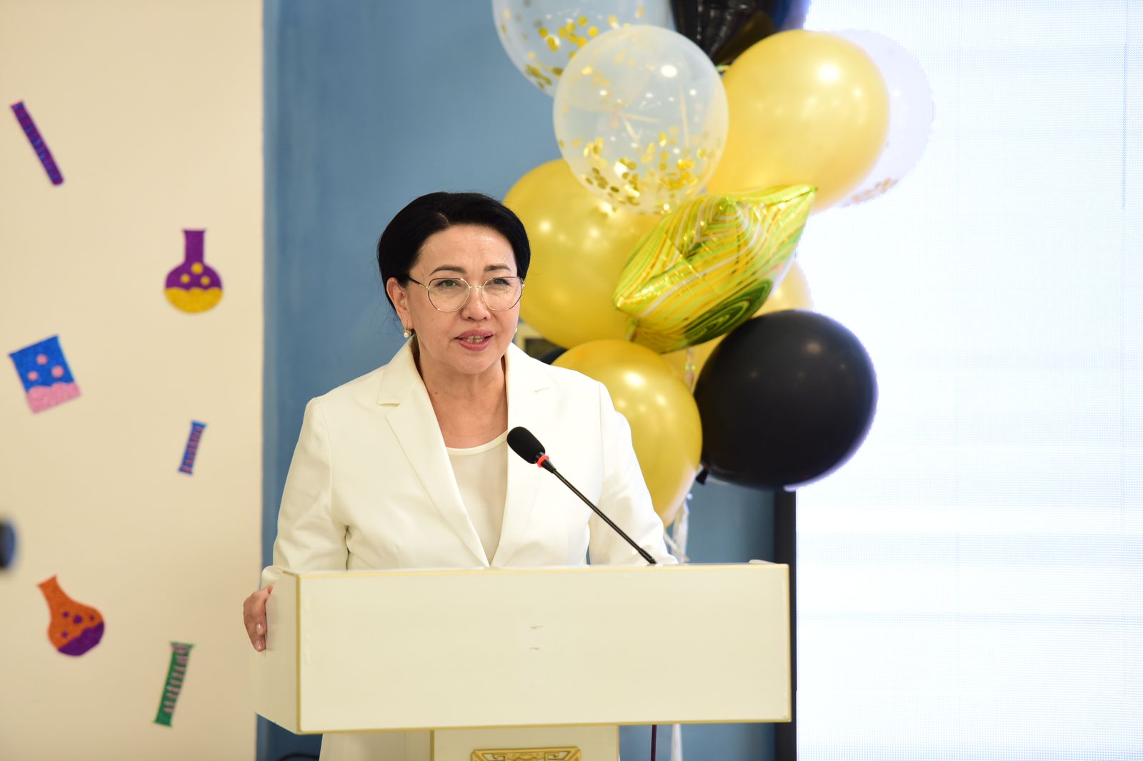  The opening of the Uylesbek Besterekov laboratory was held on the occasion of the international chemists' day