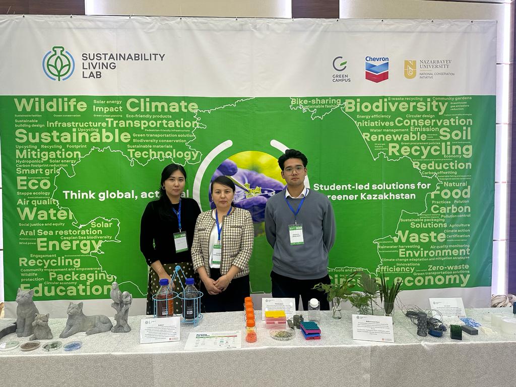Out students showed their own projects in StartUp conference in Almaty