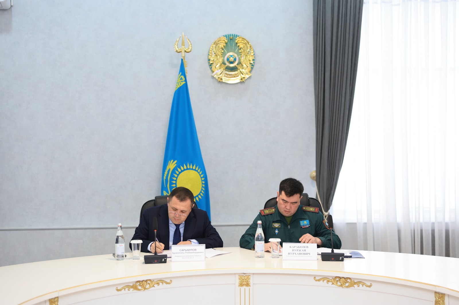 УНИВЕРСИТЕТТЕ АЗАМАТТЫҚ ҚОРҒАНЫС АРНАЙЫ КАБИНЕТІ АШЫЛДЫ 