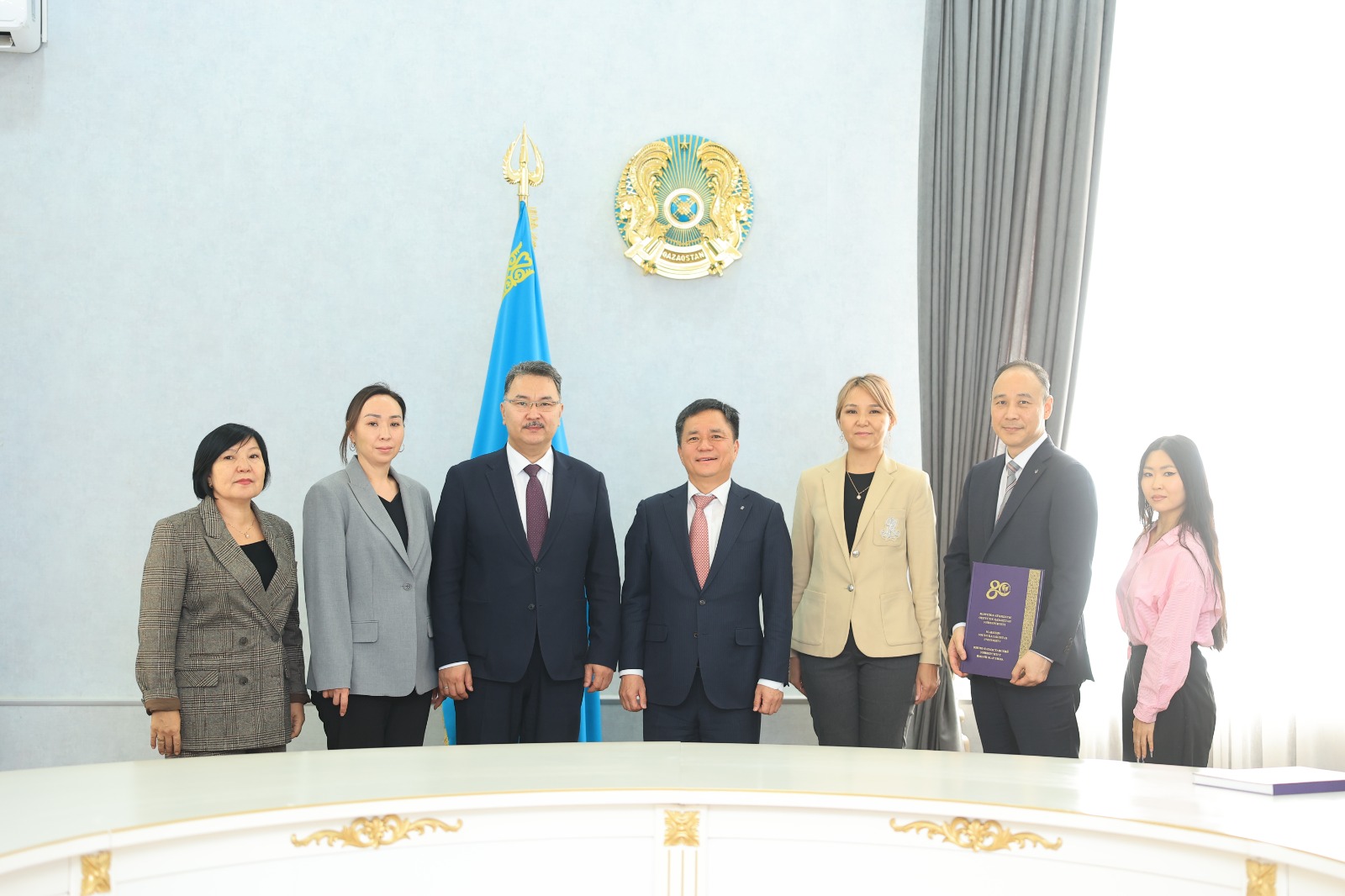 President of Sangmyung University at Auezov University