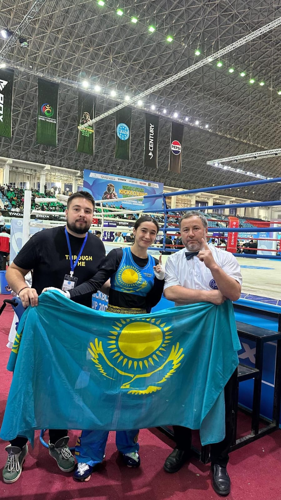 Лаура Нишанбай стала трёхкратной чемпионкой Кубка мира по кикбоксингу!