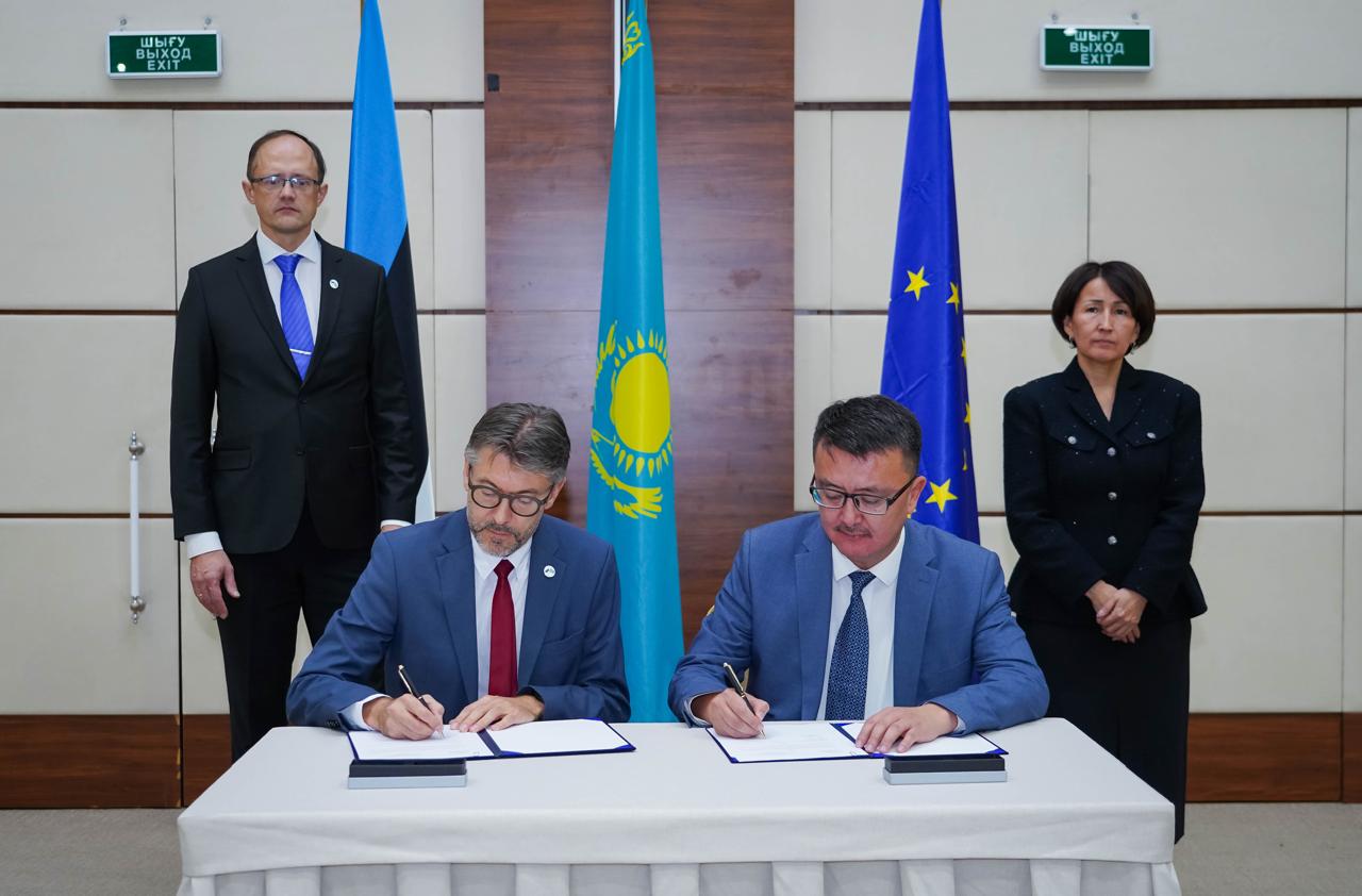 М. ӘУЕЗОВ АТЫНДАҒЫ ОҢТҮСТІК ҚАЗАҚСТАН УНИВЕРСИТЕТІ ТАЛЛИНН УНИВЕРСИТЕТІМЕН ӨЗАРА ТҮСІНІСТІК ТУРАЛЫ МЕМОРАНДУМҒА ҚОЛ ҚОЙДЫ