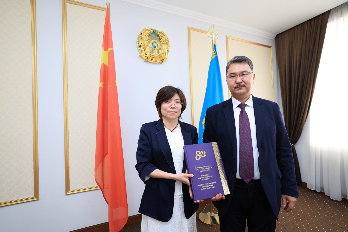 М.ӘУЕЗОВ АТЫНДАҒЫ ОҢТҮСТІК ҚАЗАҚСТАН УНИВЕРСИТЕТІ ҚЫТАЙДЫҢ СОЛТҮСТІК-БАТЫС САЯСИ ҒЫЛЫМДАР ЖӘНЕ ҚҰҚЫҚ УНИВЕРСИТЕТІНІҢ ӨКІЛДЕРІН ҚАБЫЛДАДЫ