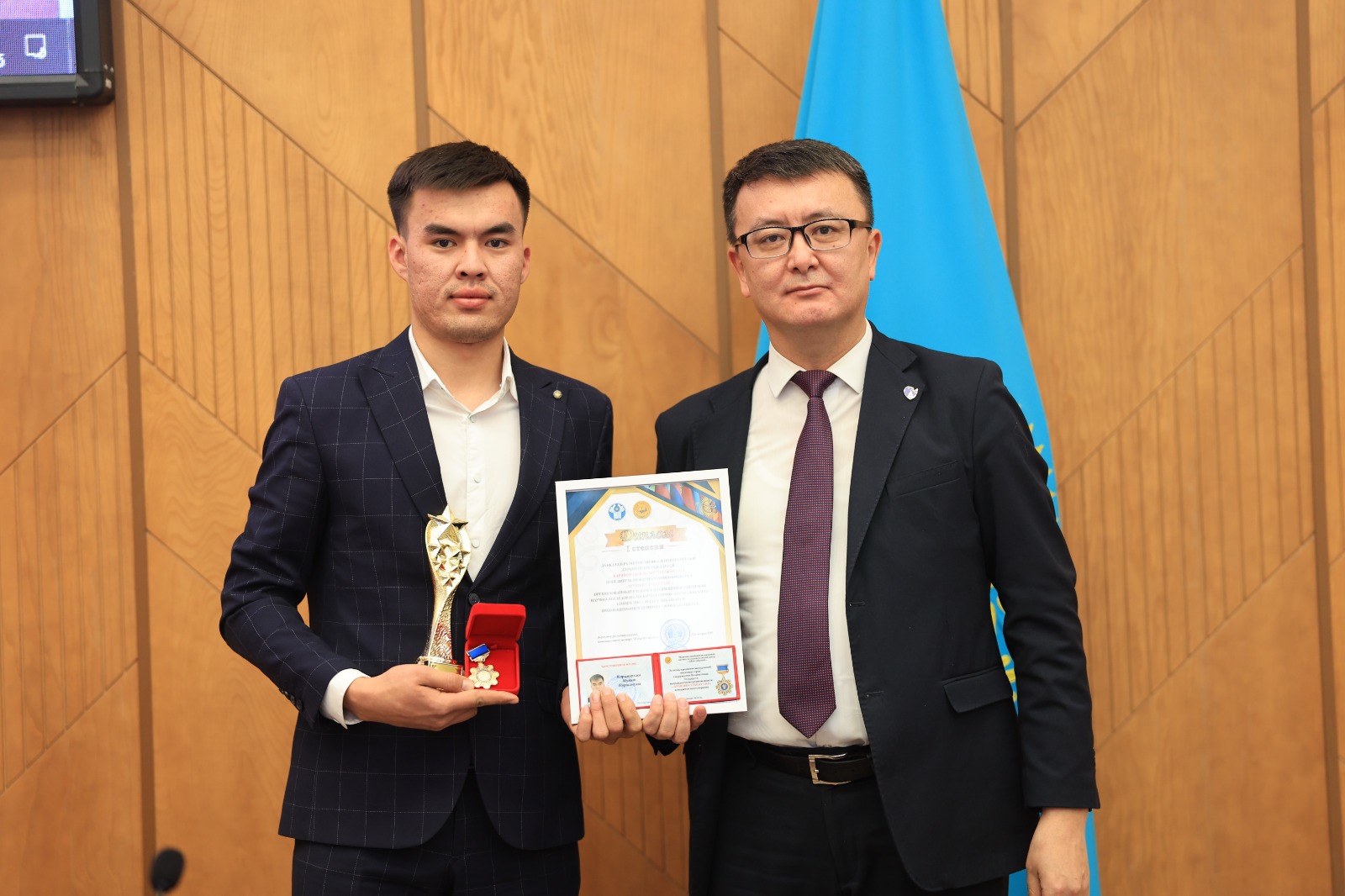 Auezov University student is the best in the CIS