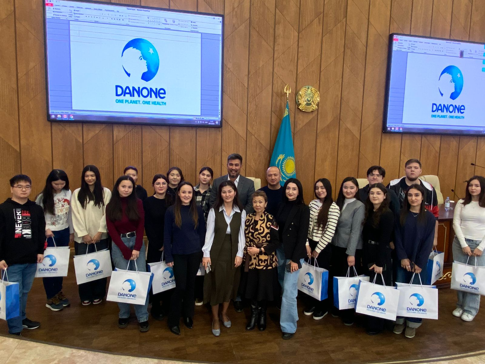 Встреча с представителями компании “Danone Казахстан”