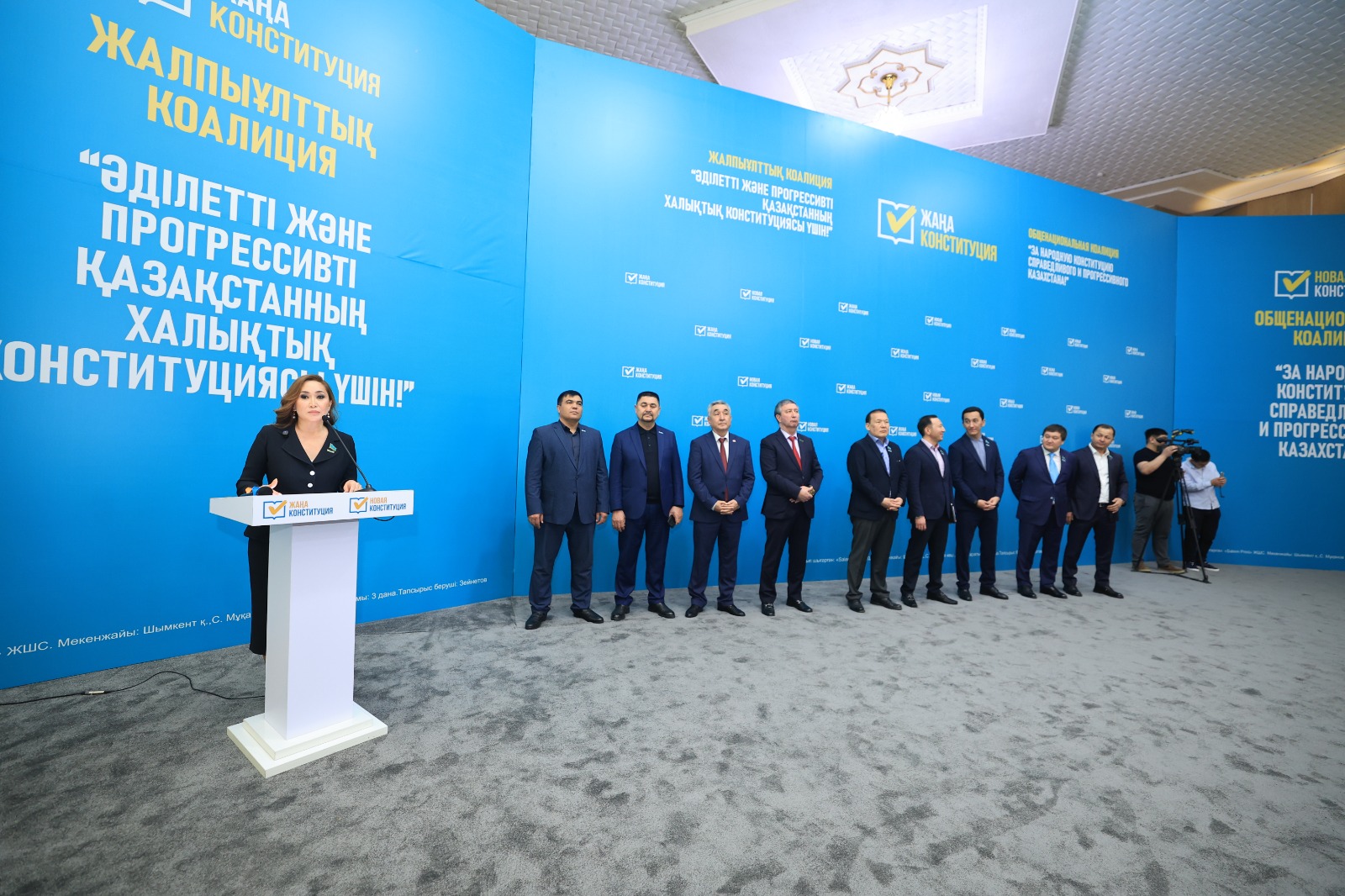 Жалпыұлттық коалиция өкілдері студенттермен кездесті