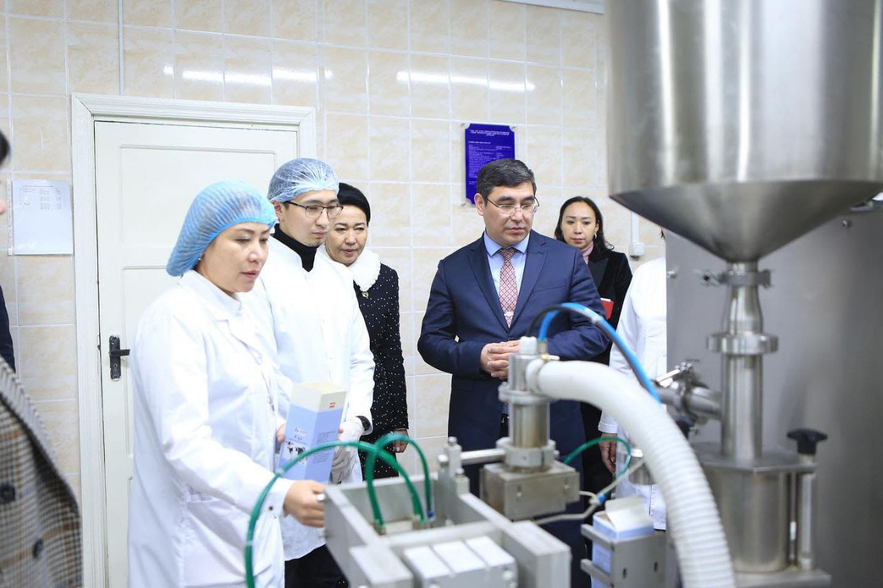 Vice-Minister of Science and Higher Education of the Republic of Kazakhstan Kuanysh Asylkhanovich Yergaliev at our university!