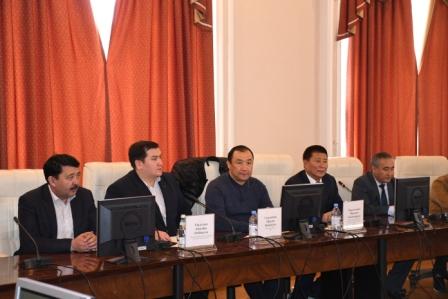 Meeting of akim of the city of Shymkent N.Sauranbaev with the creative youth of the city.