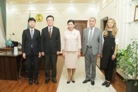 Consulate General of the Republic of Korea in the Republic of Kazakhstan held a number of cultural events on the basis of  M.Auezov SKSU