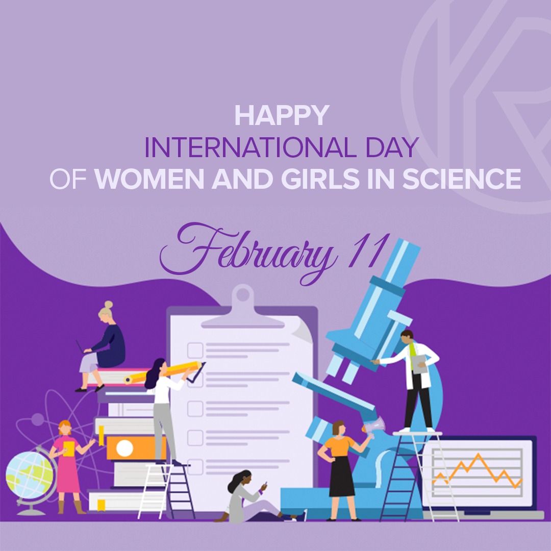 Happy International Day of Women and Girls in Science! 