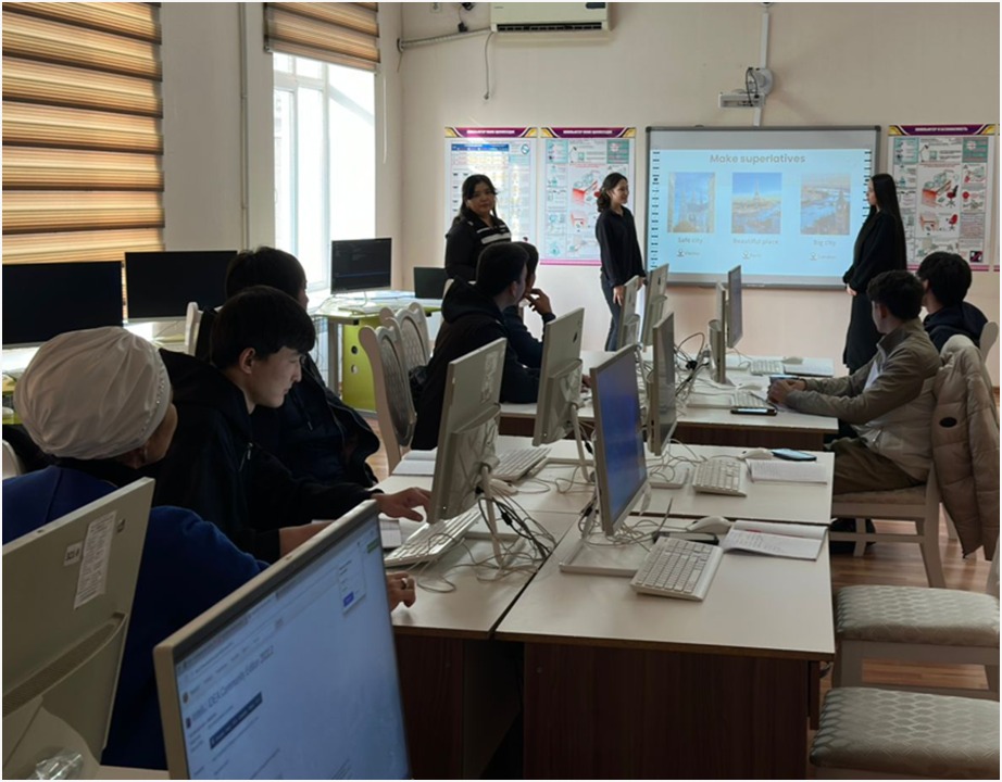 Открытое практическое занятие «Life in the city»