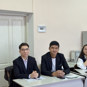 On 12.12.2025, Aigerim Bakirzhankyzy - a master of natural sciences, senior lecturer of the department 