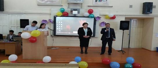 Solemn event for &quot;Teacher's Day&quot; and &quot;Initiation of students&quot; Department of &quot;Ecology &quot;, Higher School of &quot;Chemical Engineering and Biotechnology