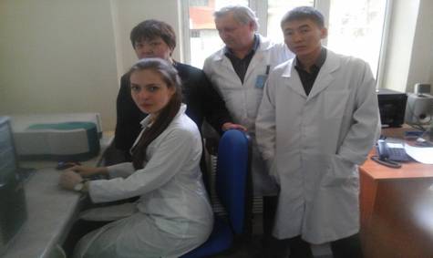 Scientific training of undergraduates from S.Toraigyrov PSU at the Department of &quot;Chemistry&quot; M.Auezov SKSU